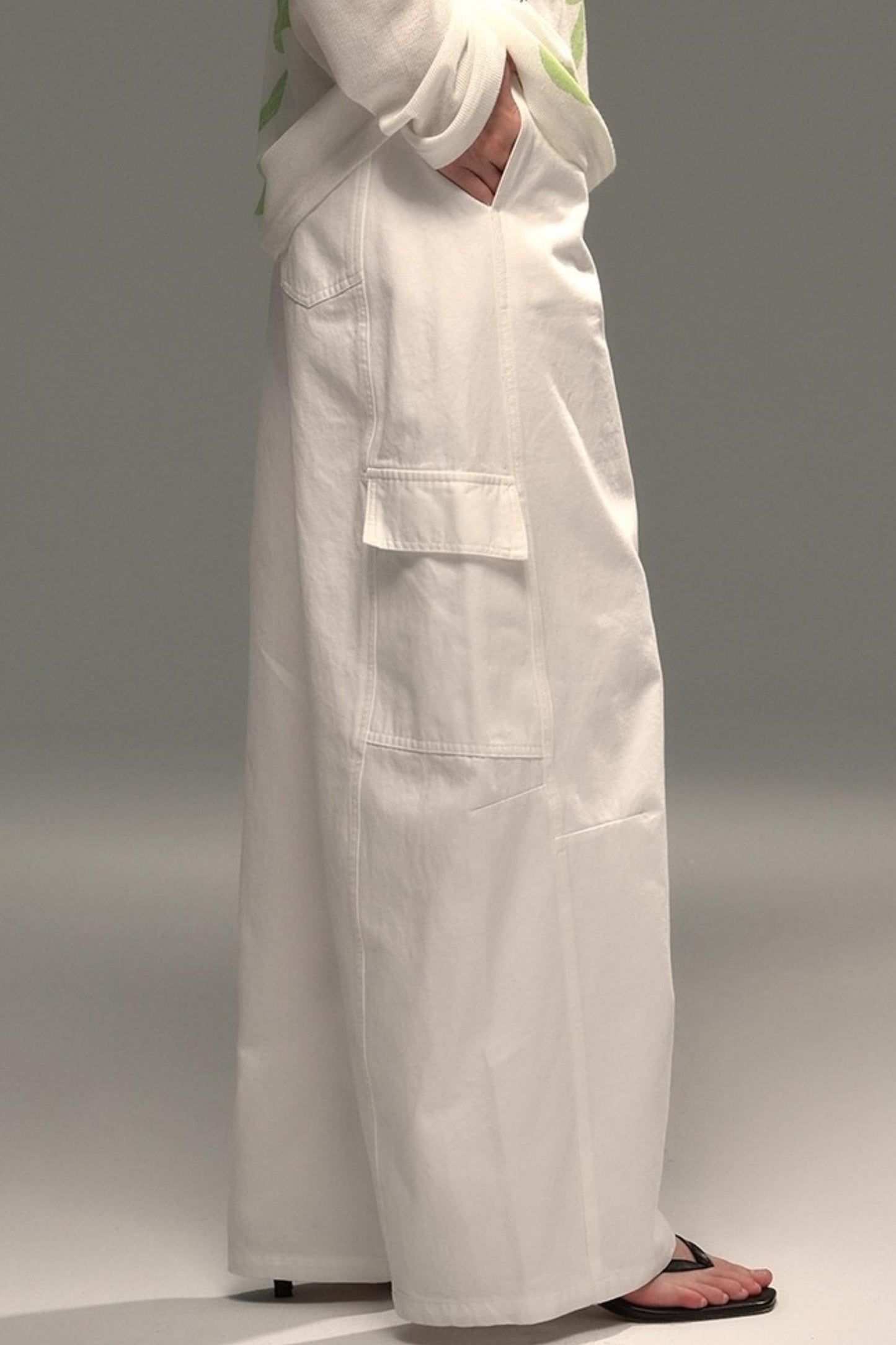 Plain Billets Cargo Pants