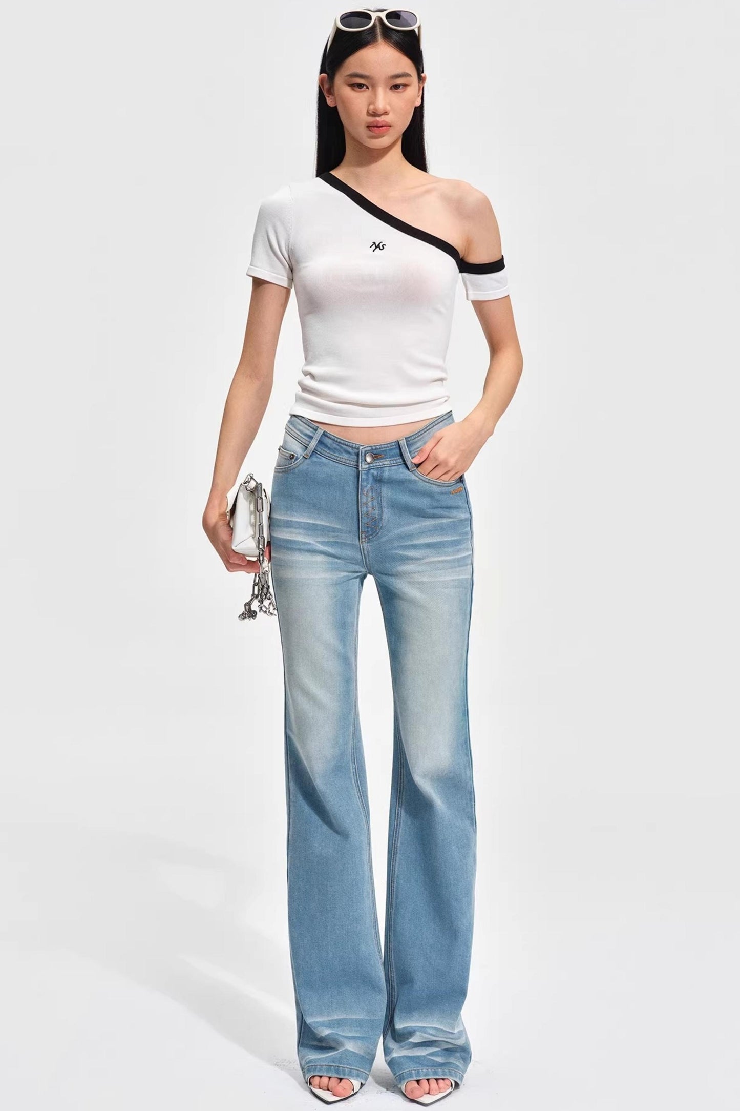 Wave Tencel Denim Pants