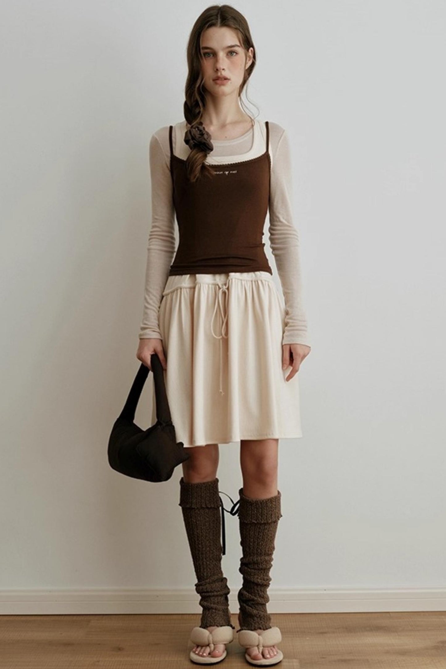 Light Tencel Wool Crew Neck T-Shirt