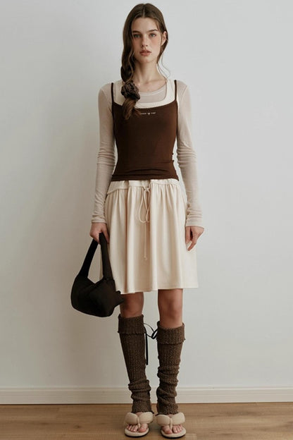 Light Tencel Wool Crew Neck T-Shirt