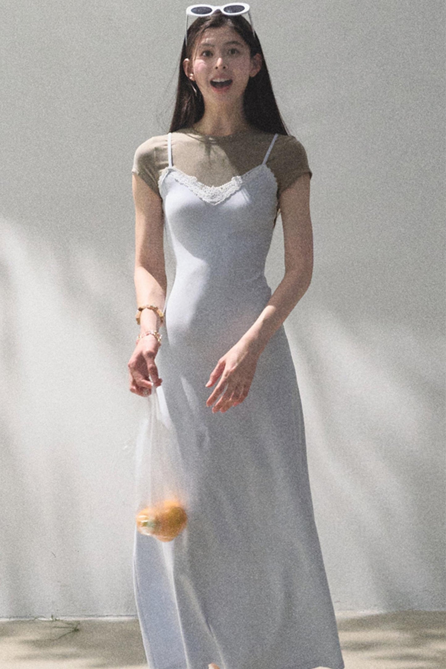 Chic Waist-Cinching Camisole Dress