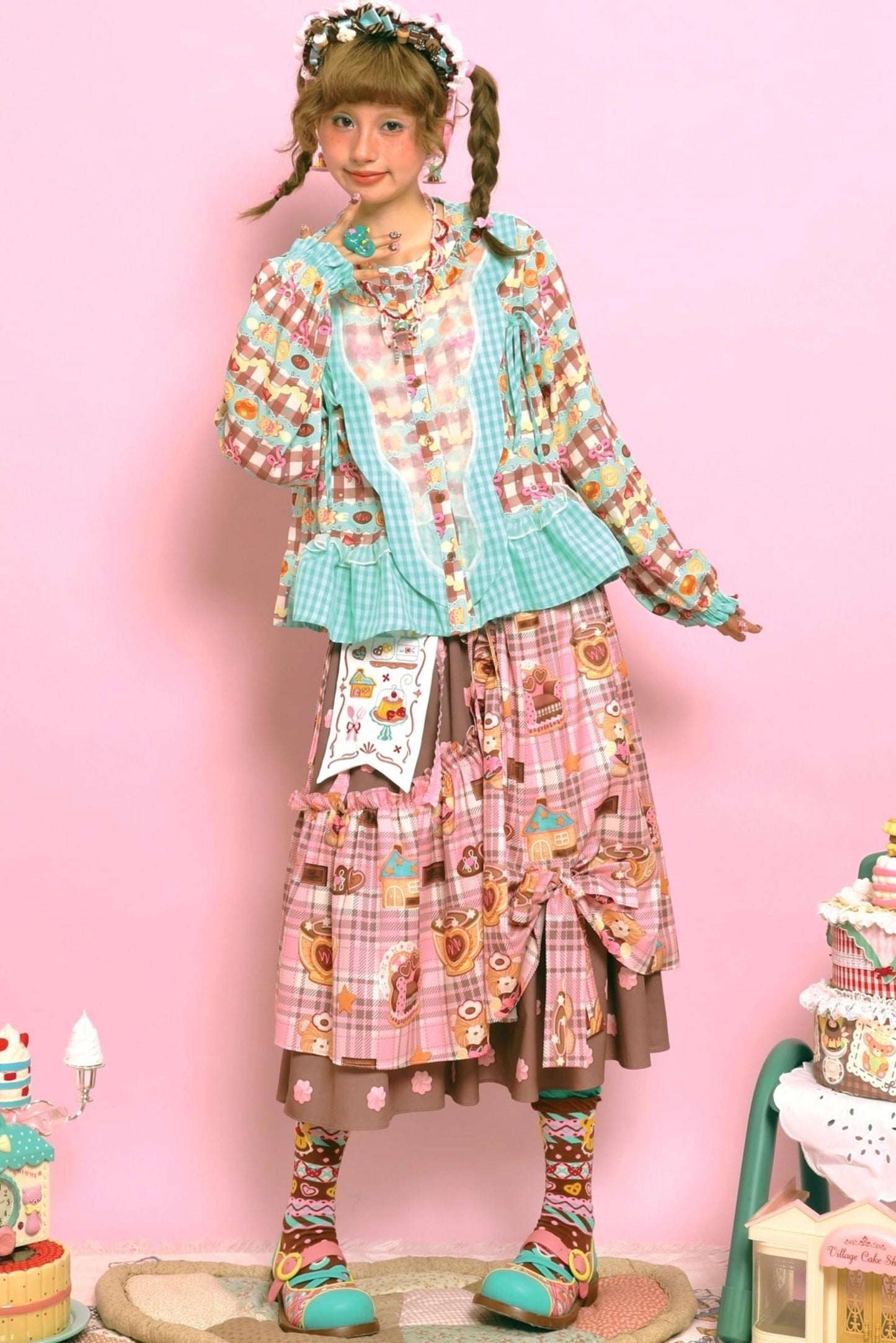 Vintage Lace Collar Shirt