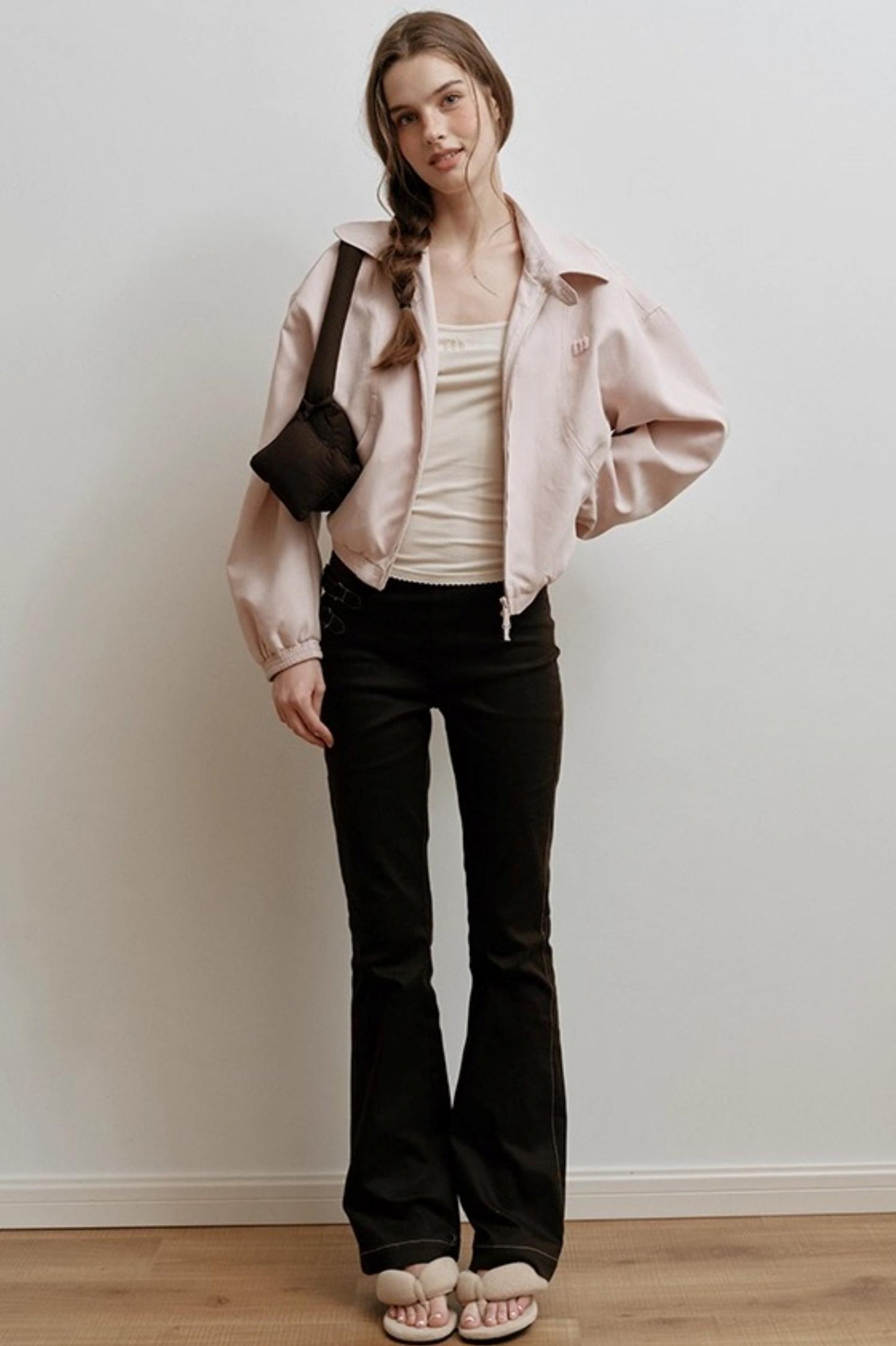 Velvet Slim Fit Bottom Camisole