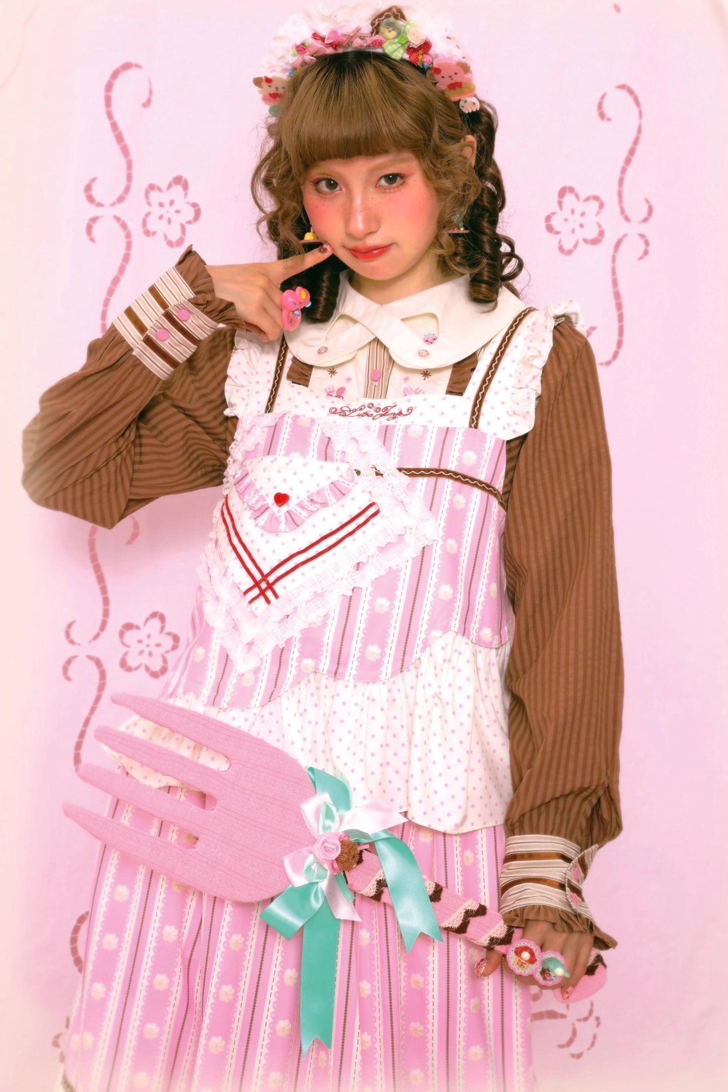 Sweet Pink Lace Vest