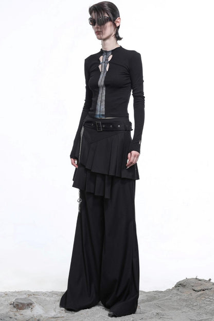 High Stretch Slim-Fit Mesh Top