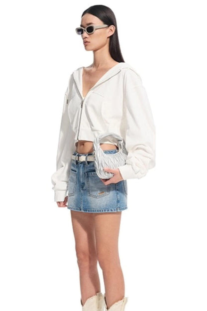 Modern Water Straight Skirt