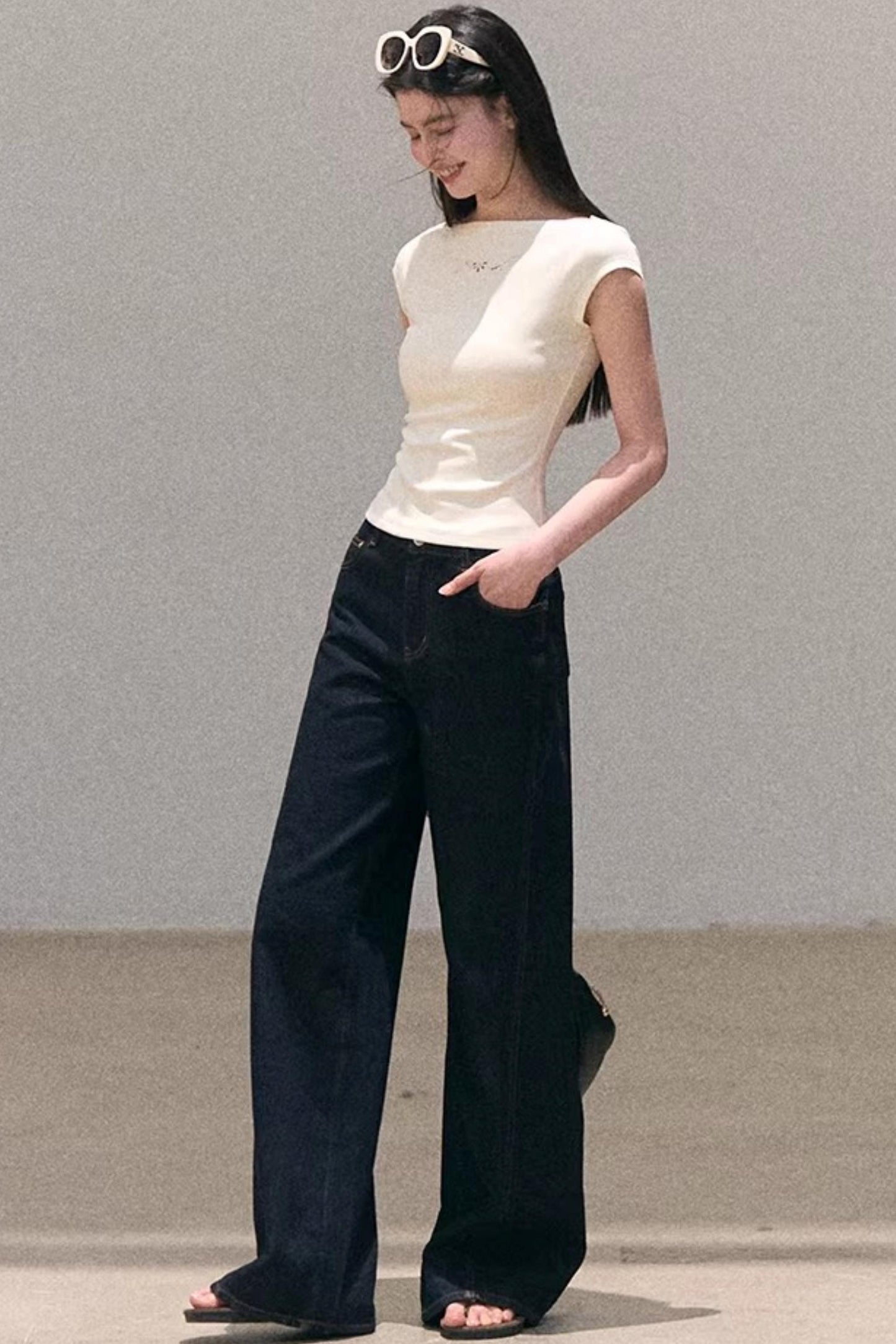 Sun-Kissed Floral Denim Set-Up