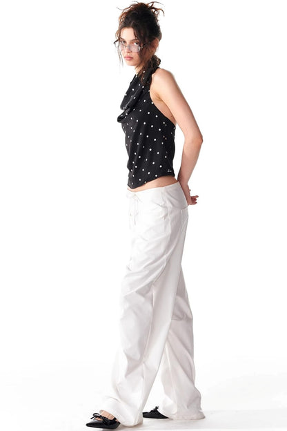 Silver Sleeveless Top