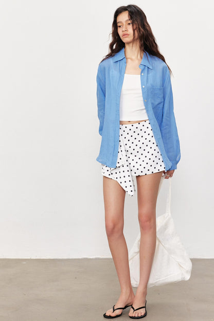 Relaxed Summer Ramie Shirt