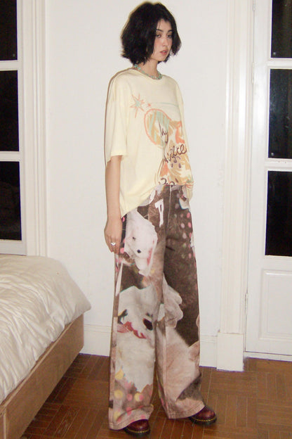 Doll Club Wide-Leg Jeans