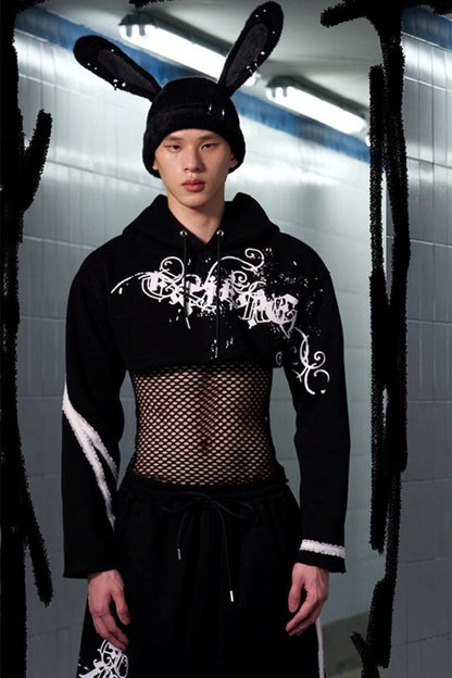 Lacquer Printed Sweatshirt