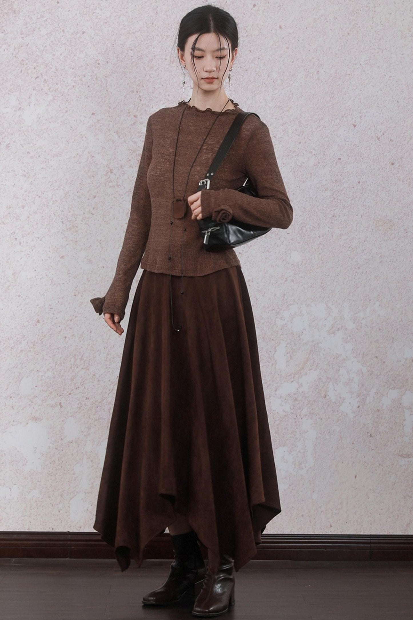 Chestnut Brown Skirt