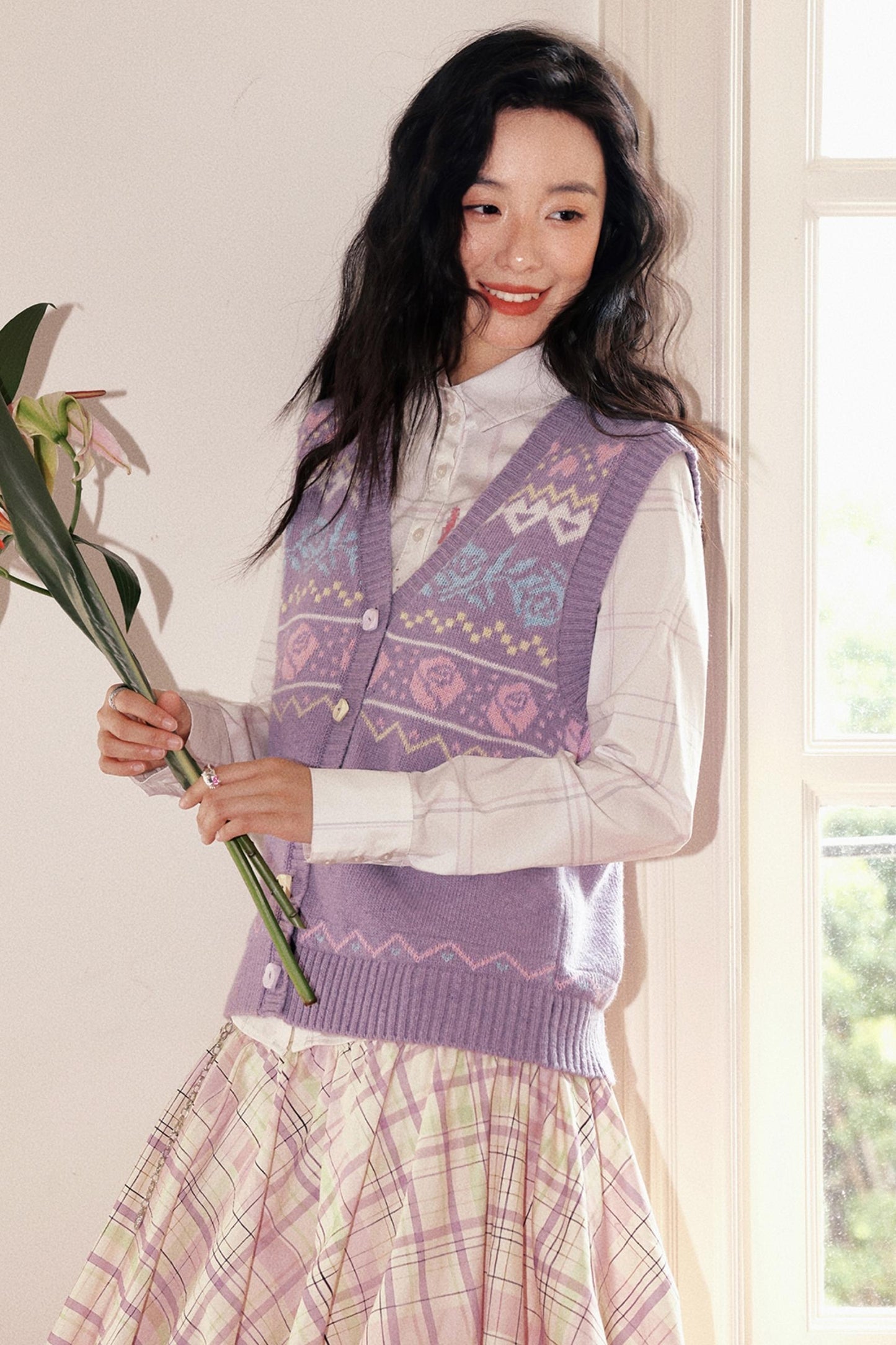 Autumn Style Knitted Vest