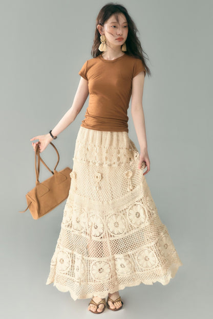 Wilderness Flower Maxi Skirt