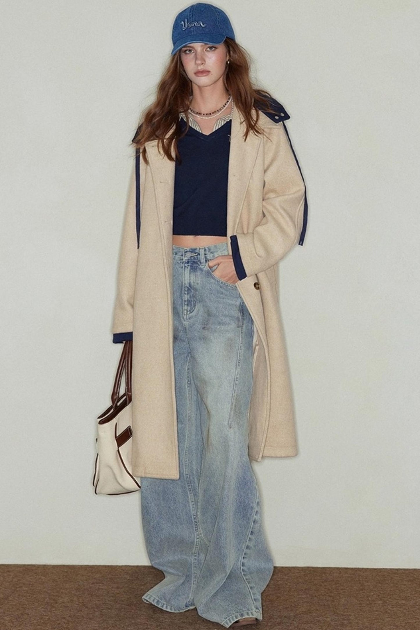 Vintage Denim Baseball Cap