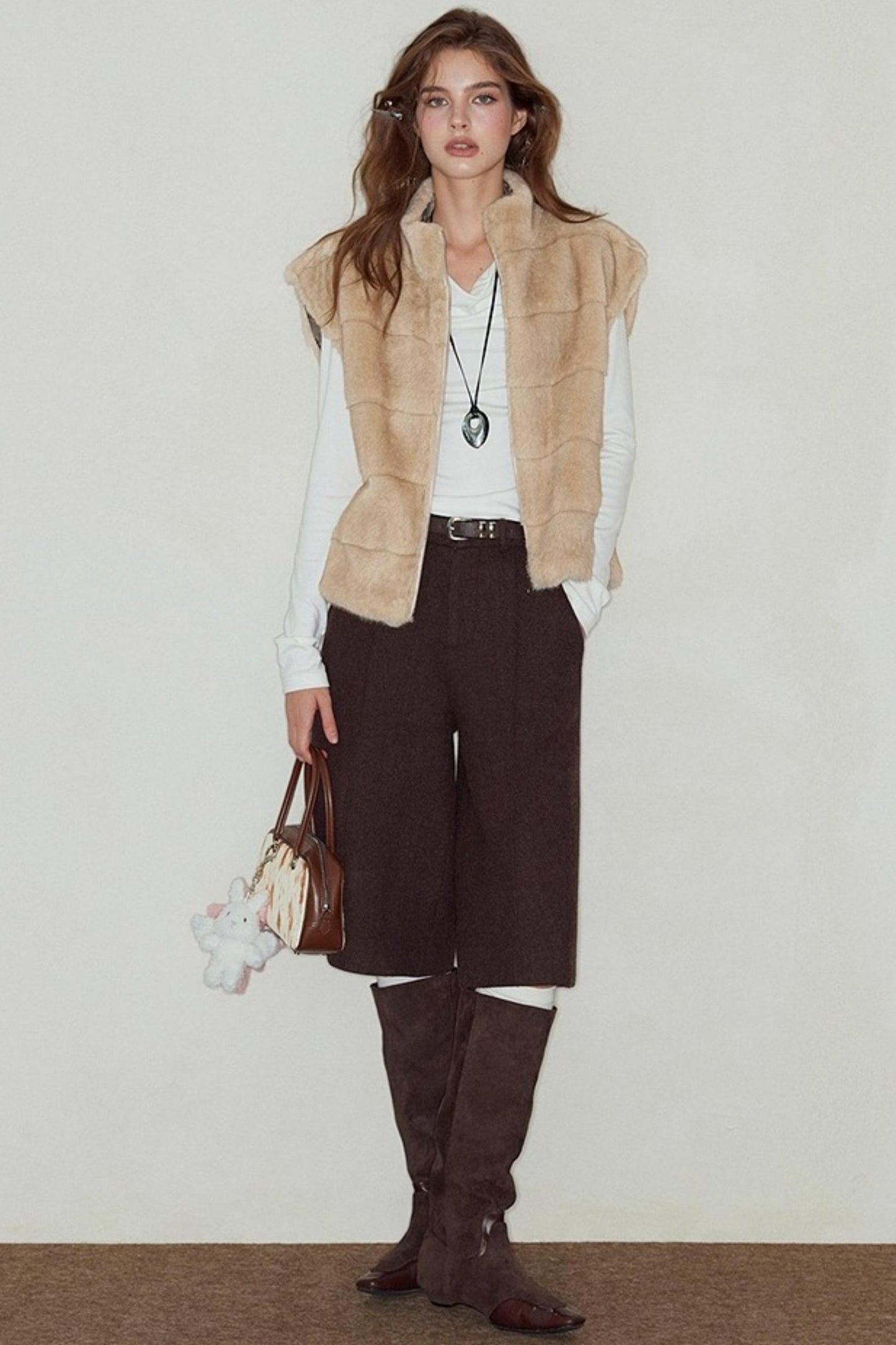 Sea Wool Tweed Pants