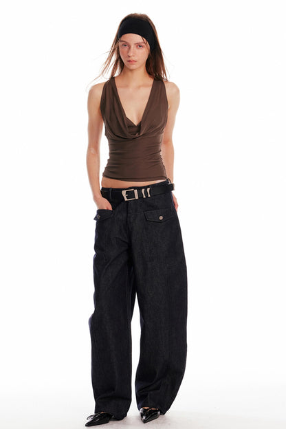 Summer Acetate Knit Camisole