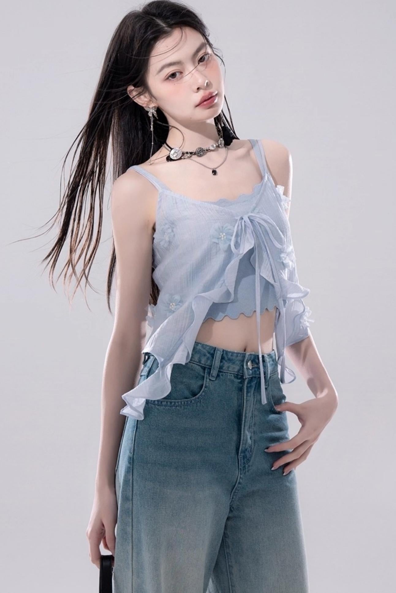 Floral Embroidered Cardigan Dress Set