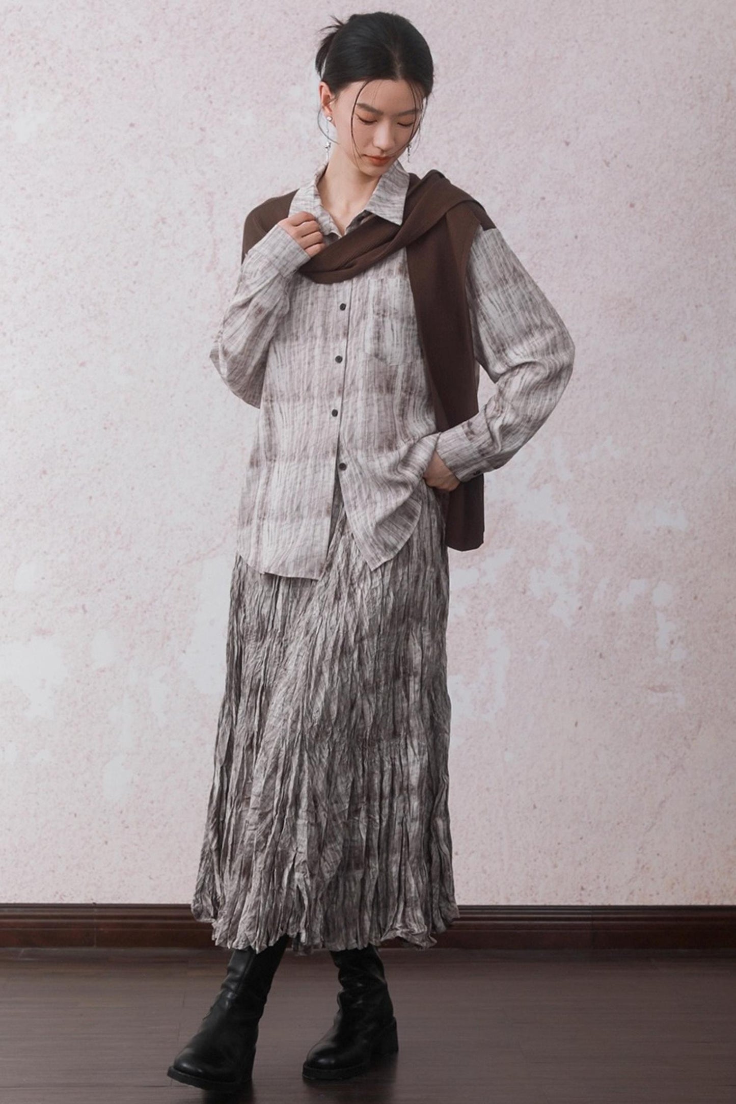 Autumn Tie-Dye Shirt