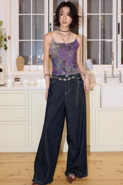 Tencel Hemp Wide-Leg Pants