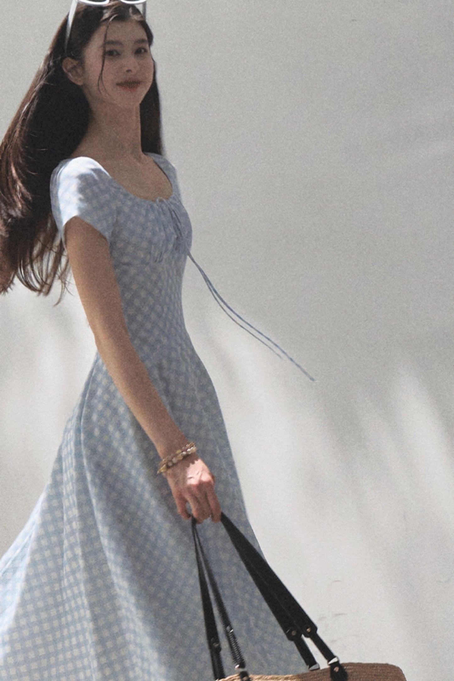 Tencel Bow Tie Dress