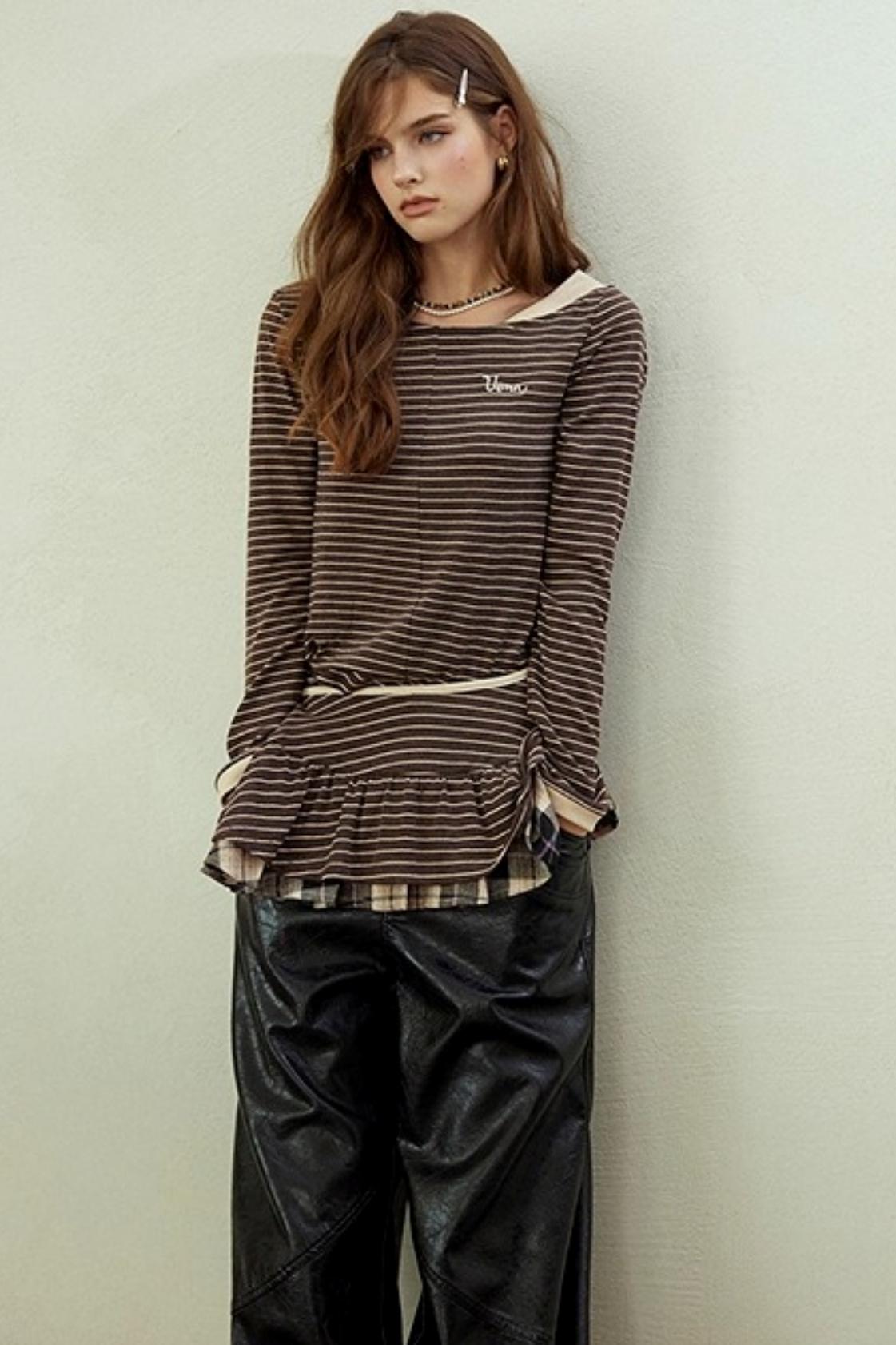 Knitted Crew Neck T-shirt