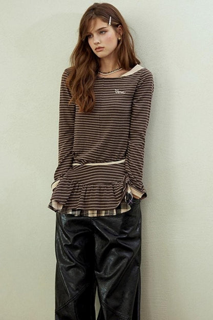 Knitted Crew Neck T-shirt