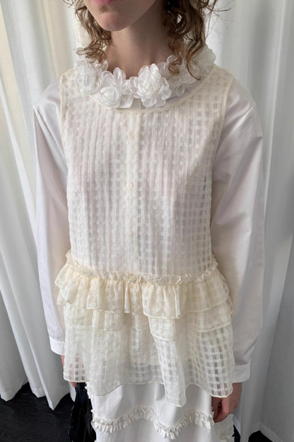 Layered Lace Vest