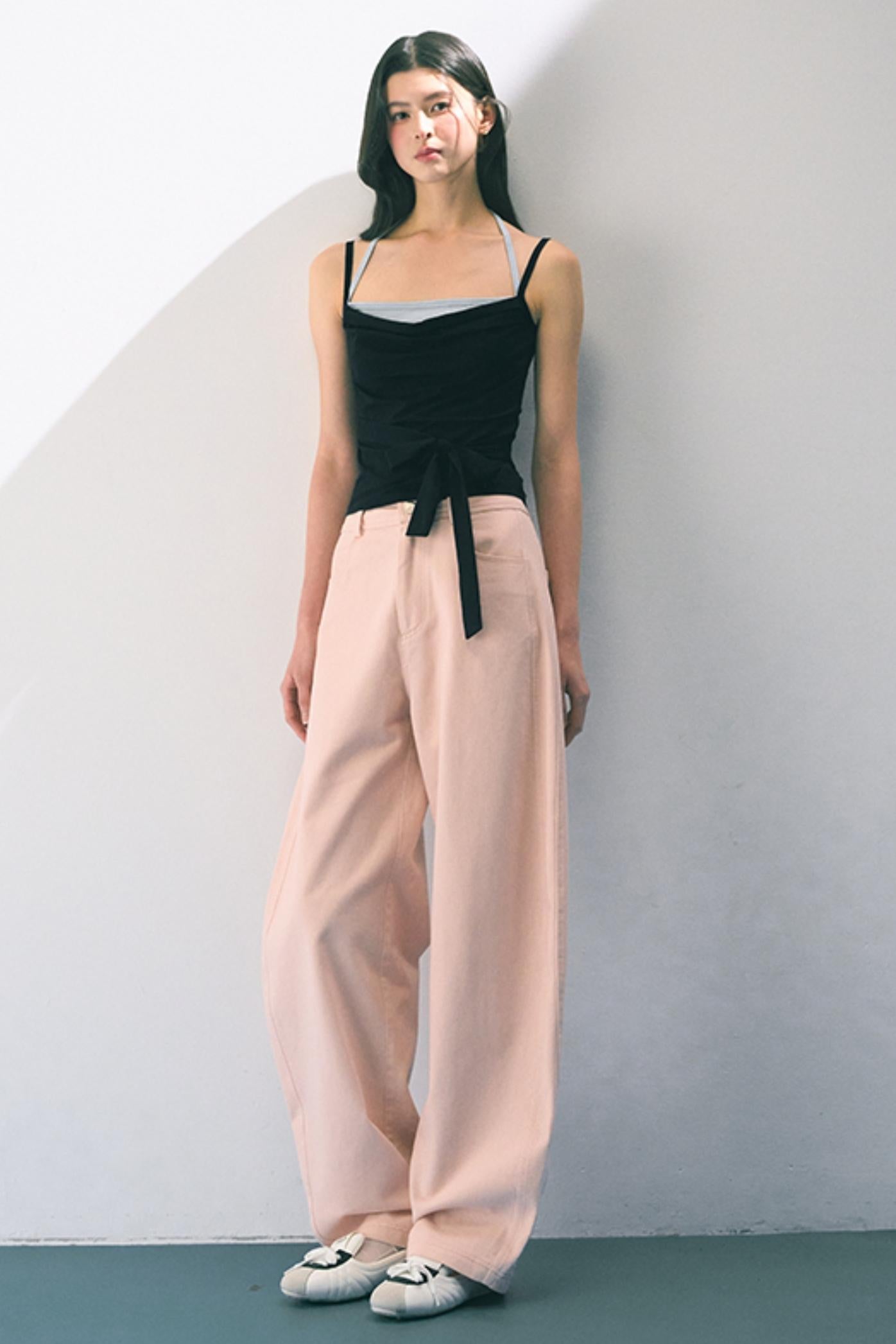 Summer Black Tank Top