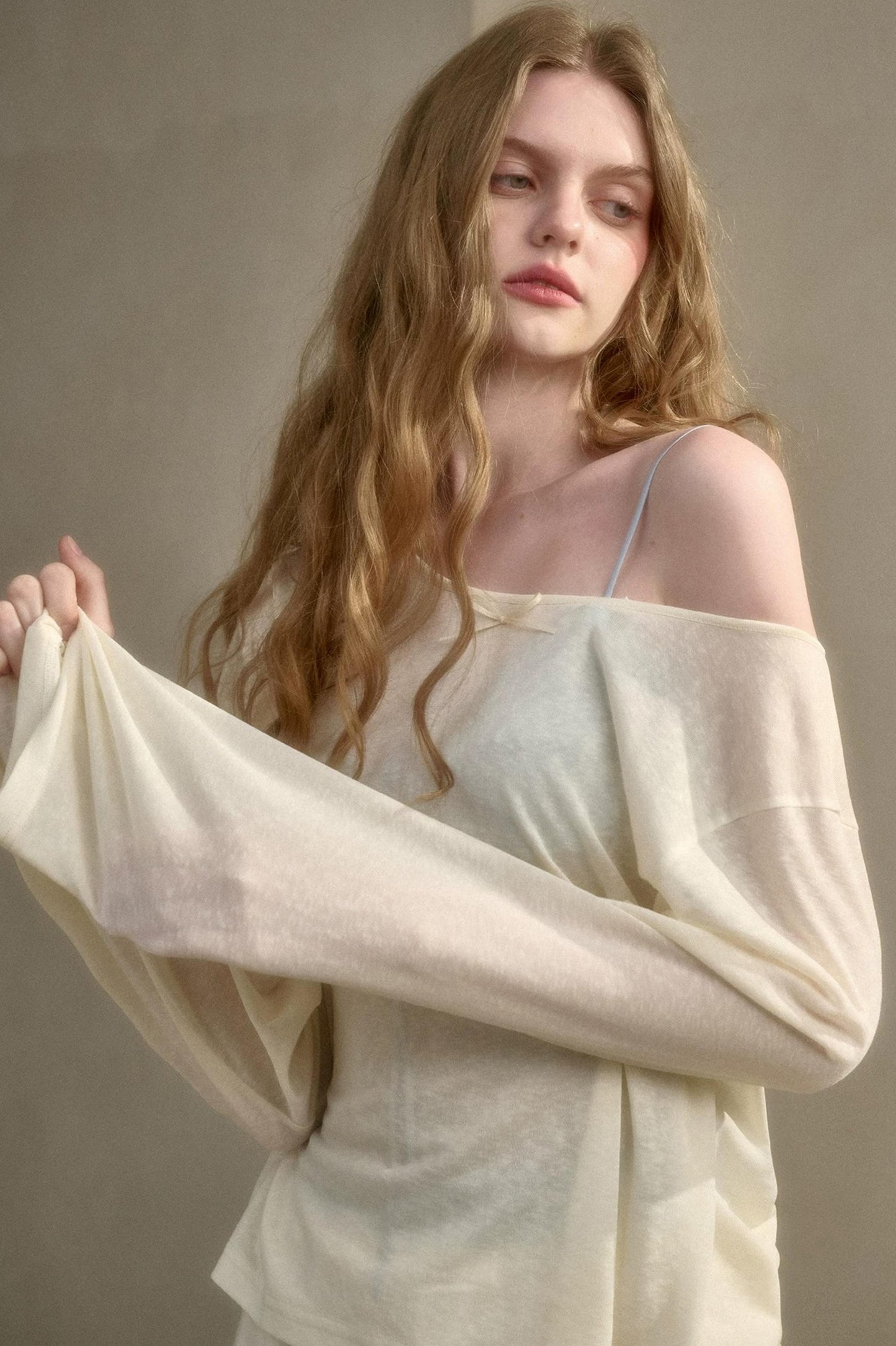 Natural Lyocell Cloud Blouse