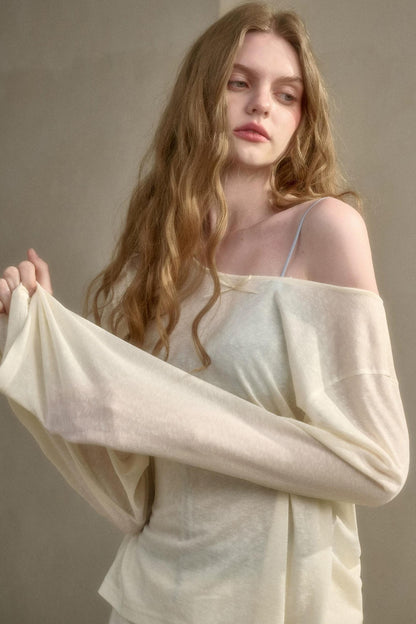Natural Lyocell Cloud Blouse