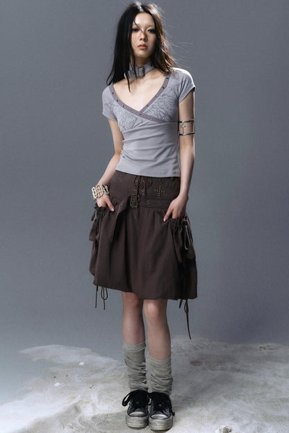 Sea Witch Midi Skirt