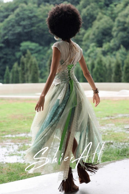 Vintage Wind Strappy Dress