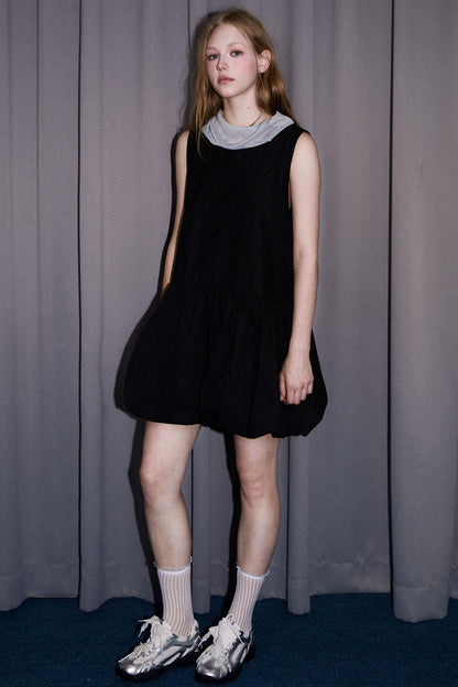 Chic Cloud Hem Dress