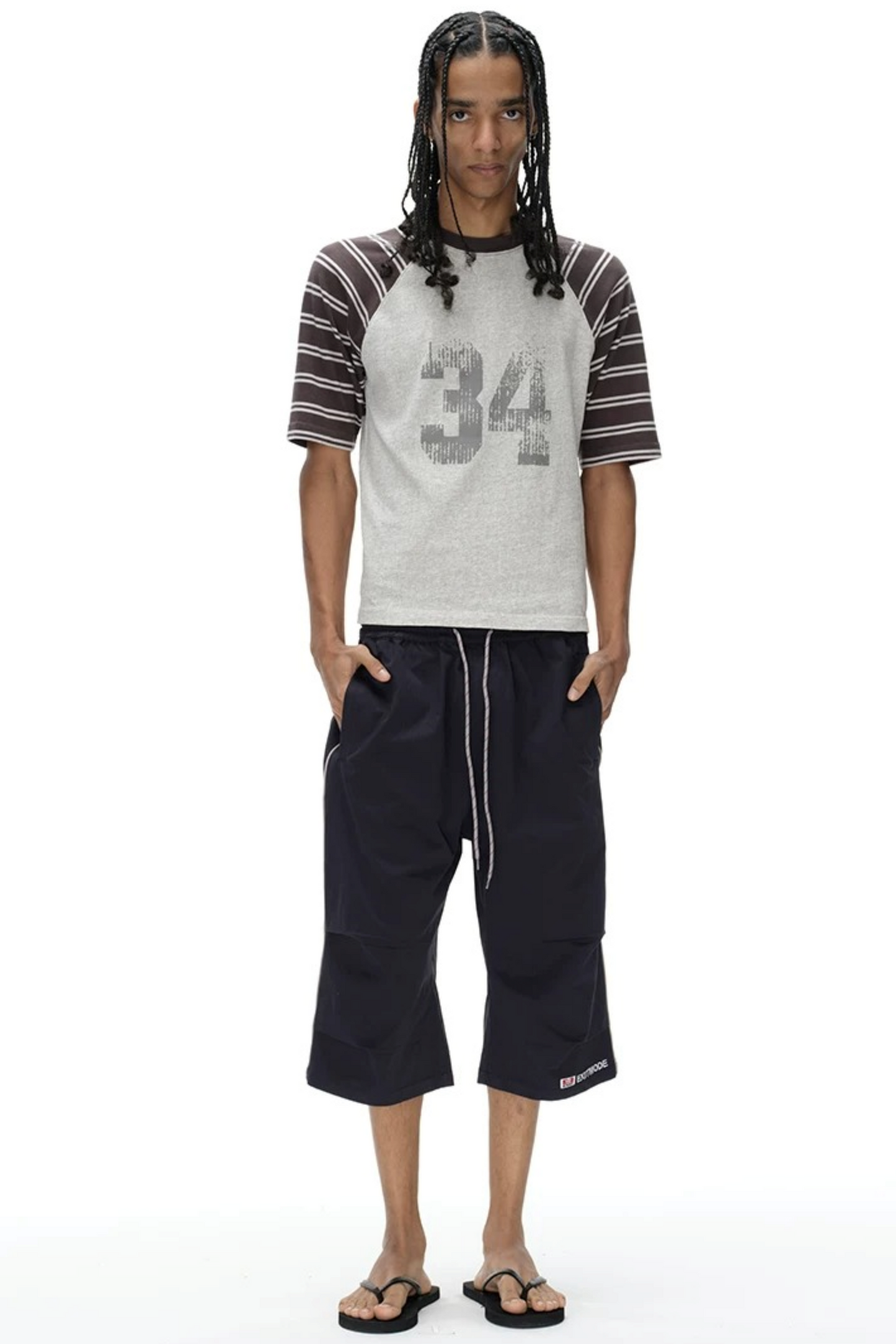 Retro Pleated Cargo Shorts