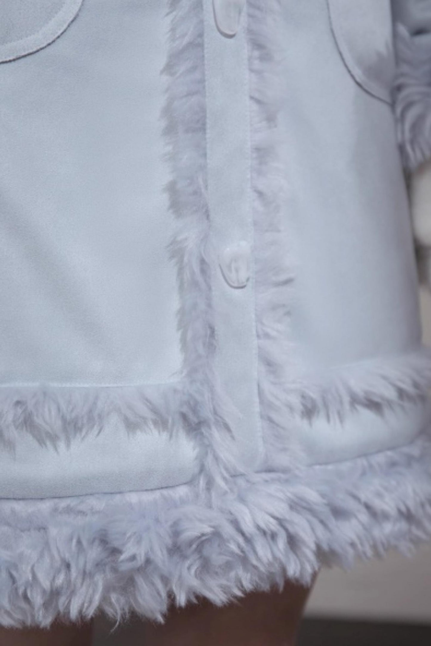 Misty Suede Fur Coat