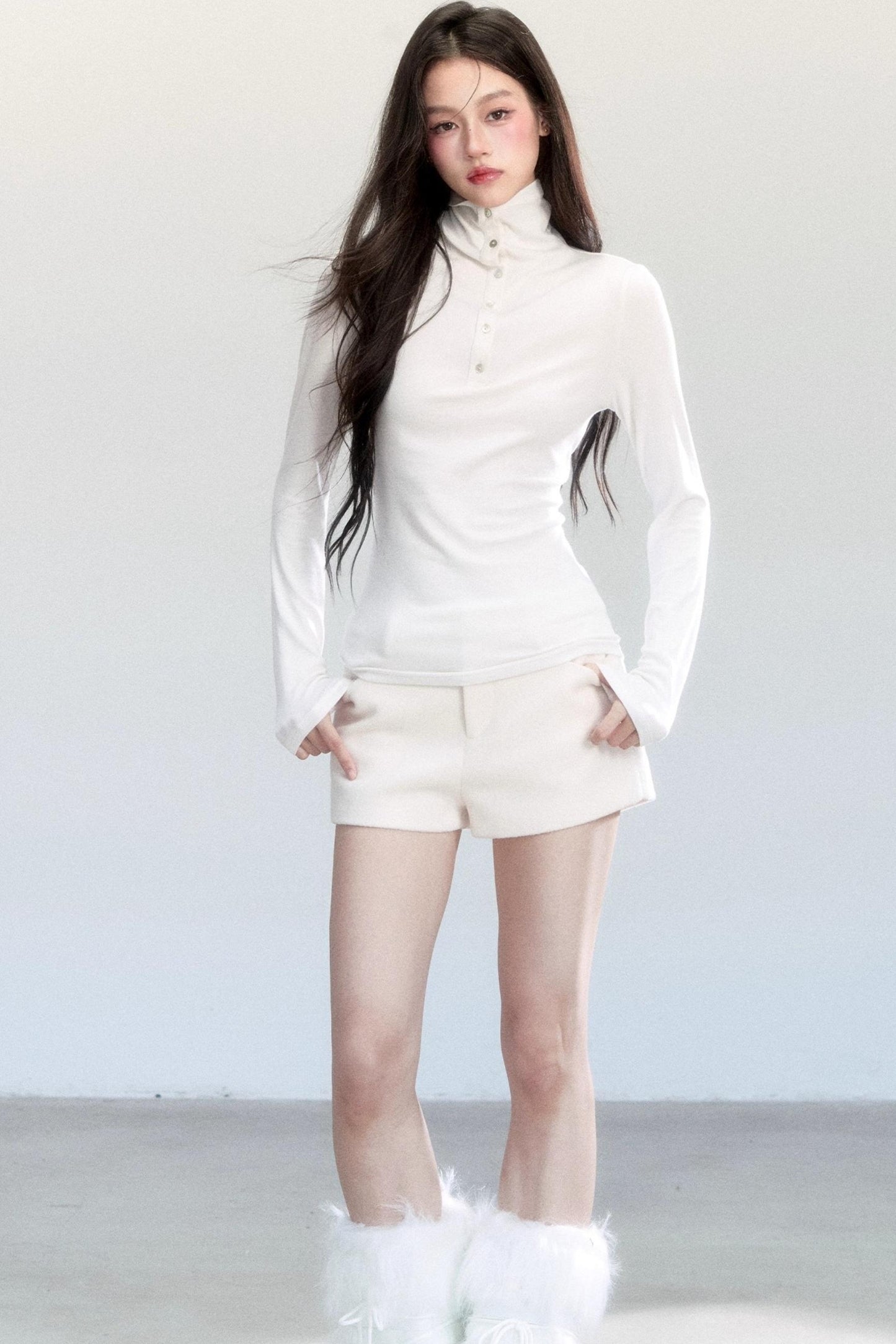 Versatile Tweed  A-Line Shorts