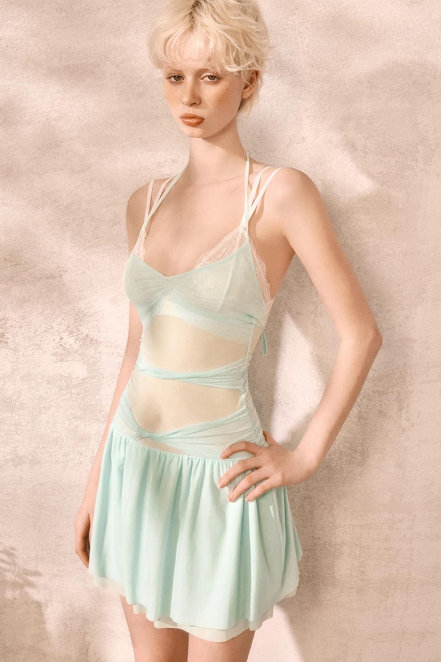 Summer Lace Slip Dress