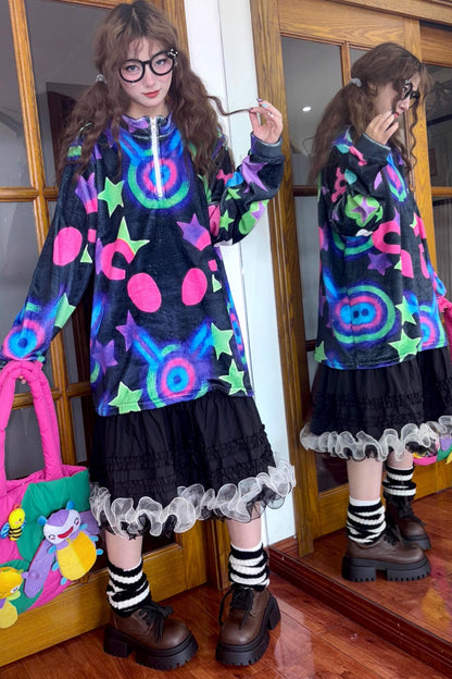 Y2K Fleece Sweatshirt