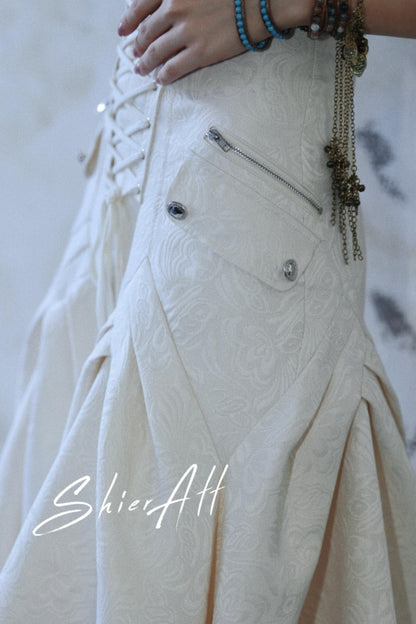 Stand-Up Collar Dress