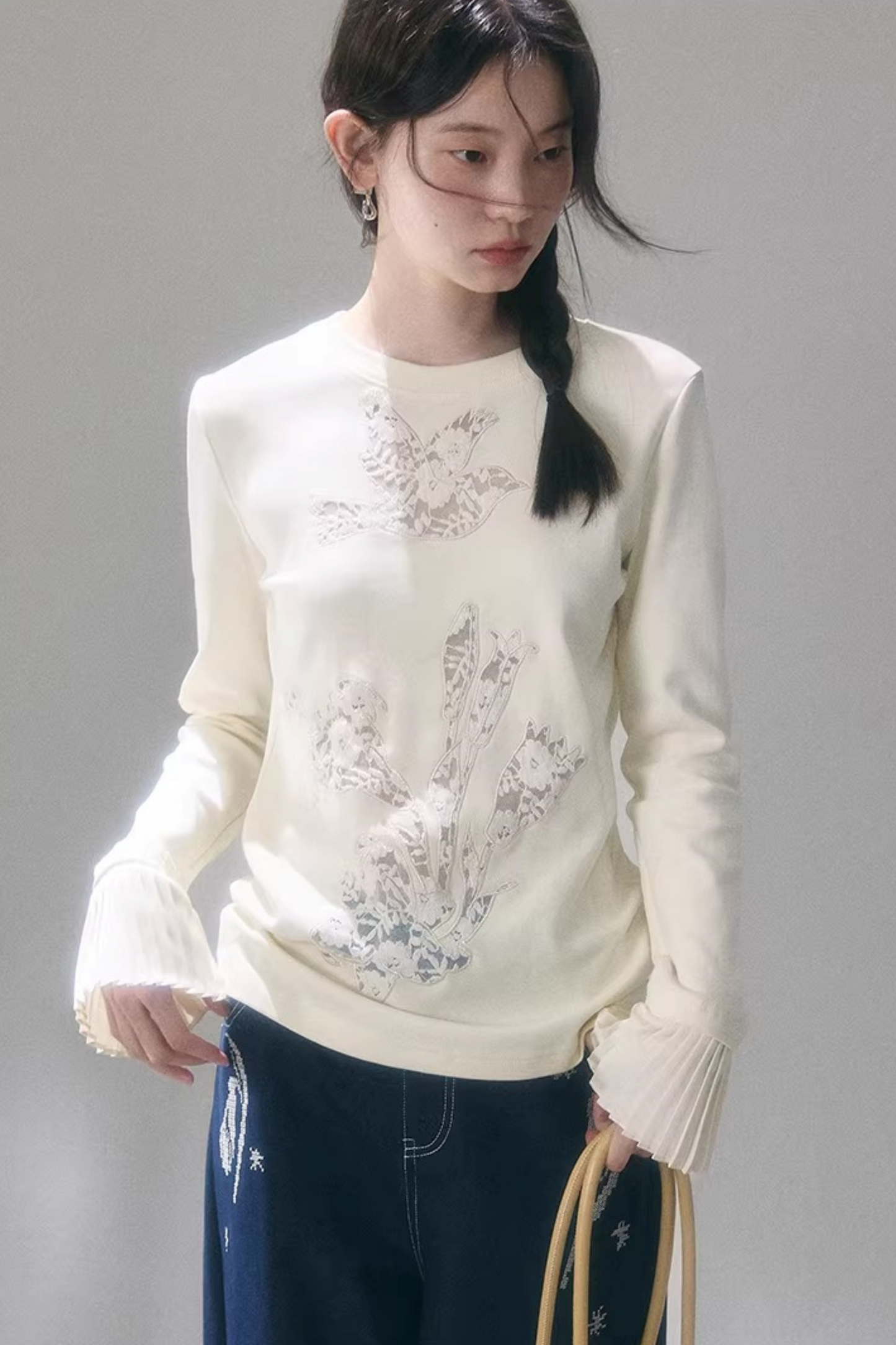 Flower Lily Lace Top