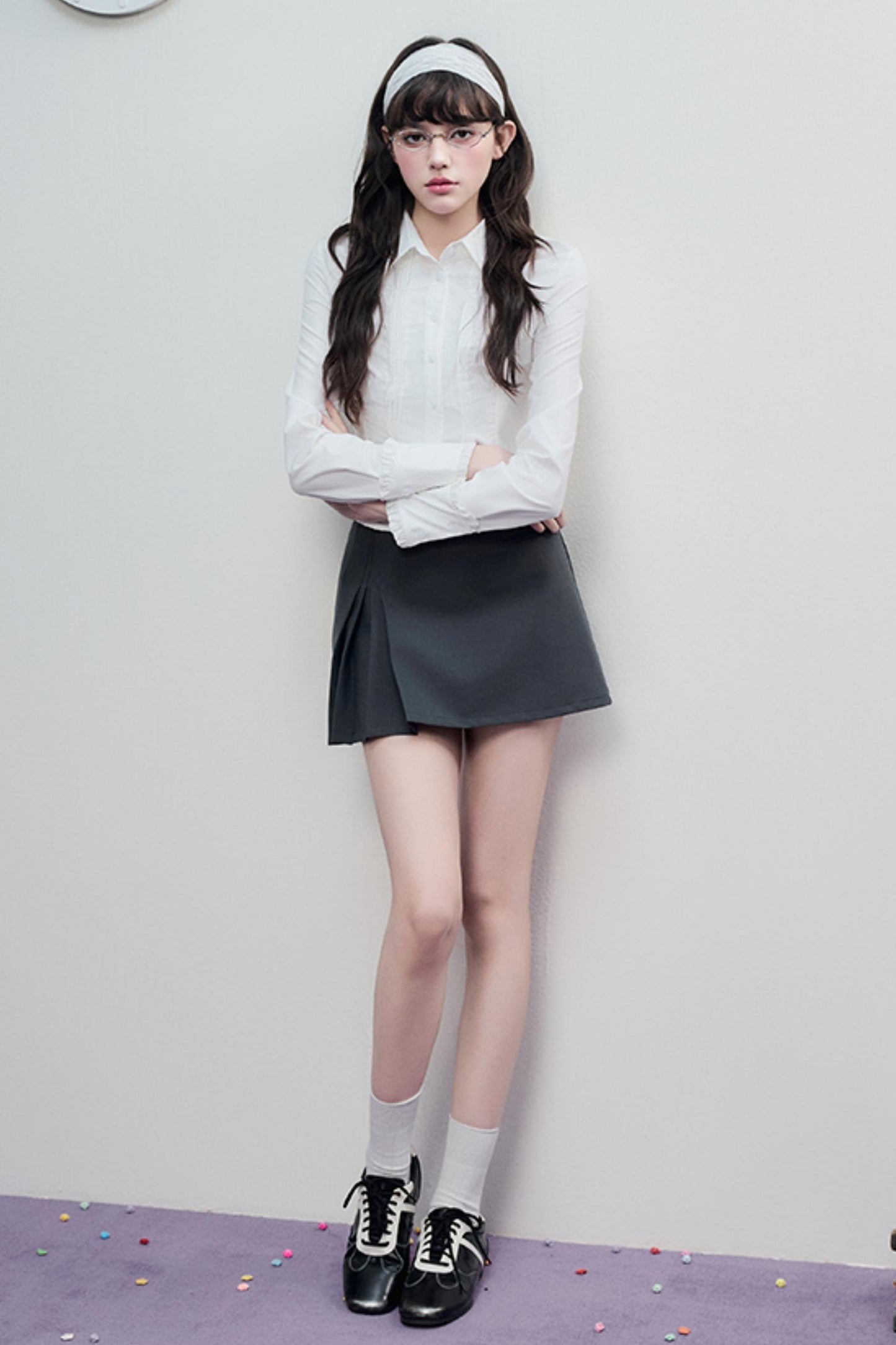 Slimming Stripe Blouse