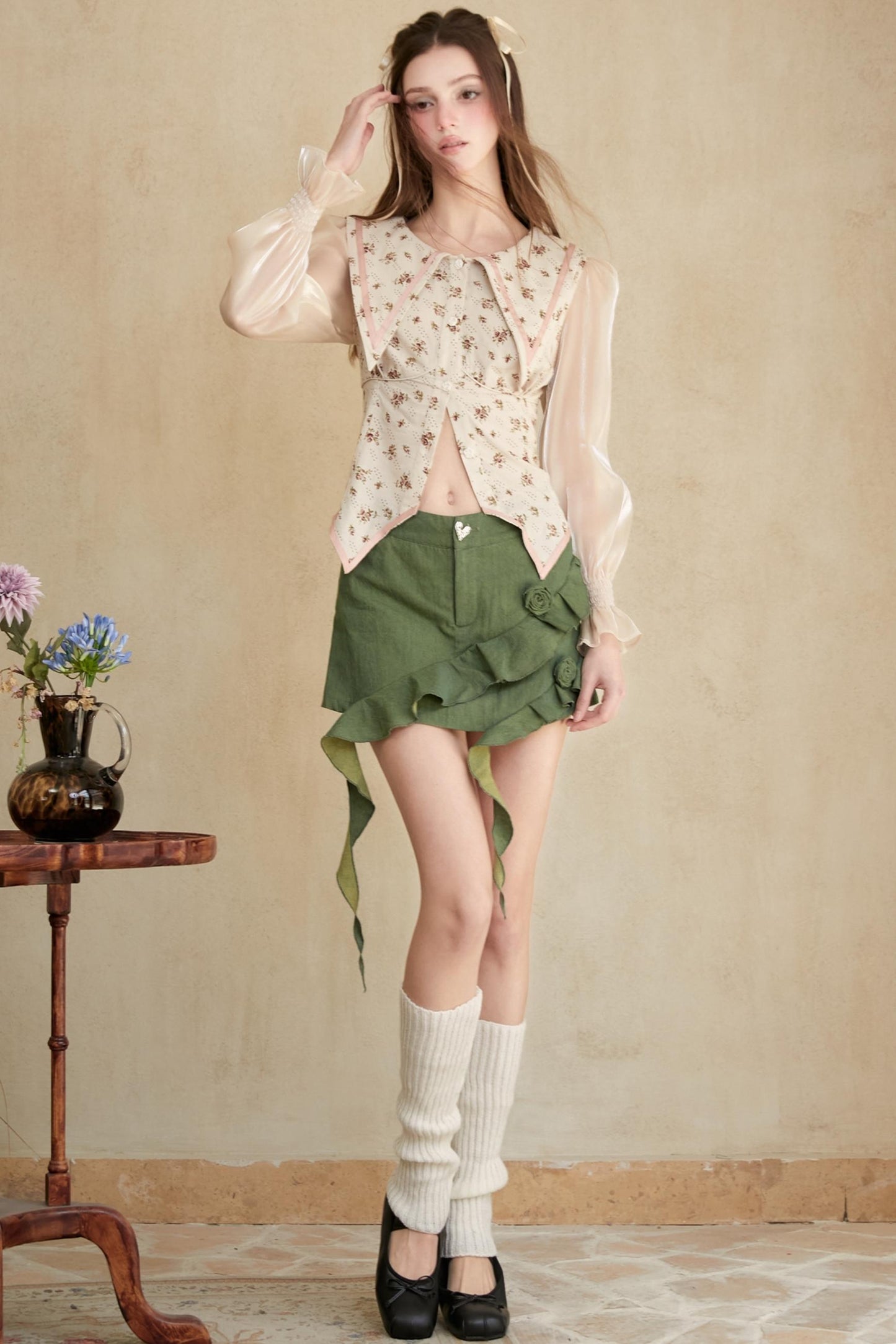 Signature Purple Collar Shirt