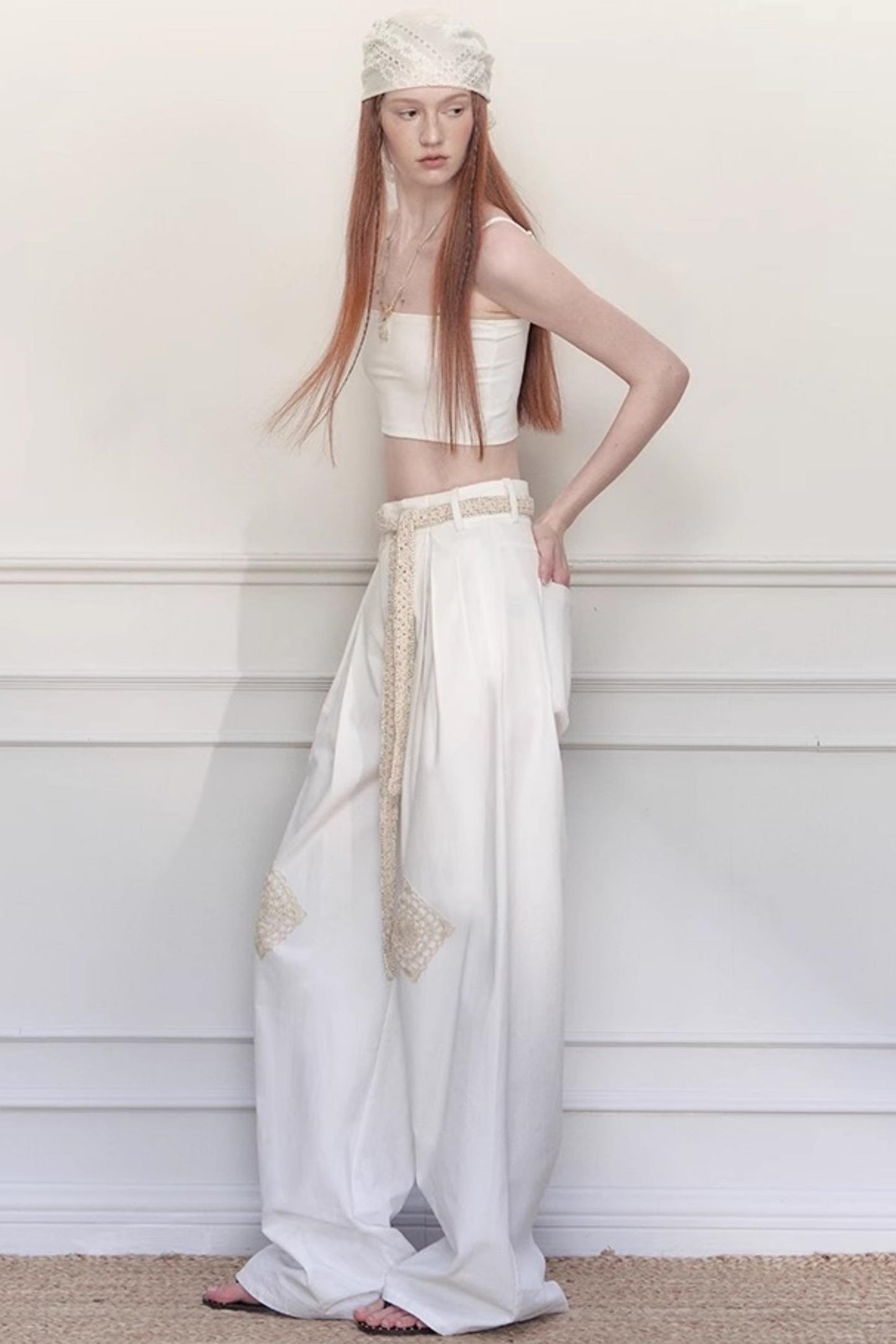 Garden Crochet Pants