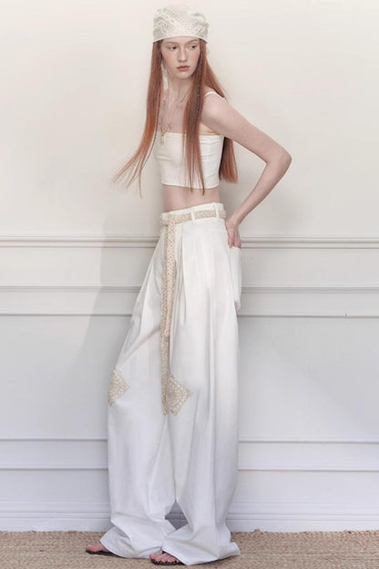 Garden Crochet Pants