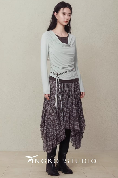 Hollow Sea Salt Blouse