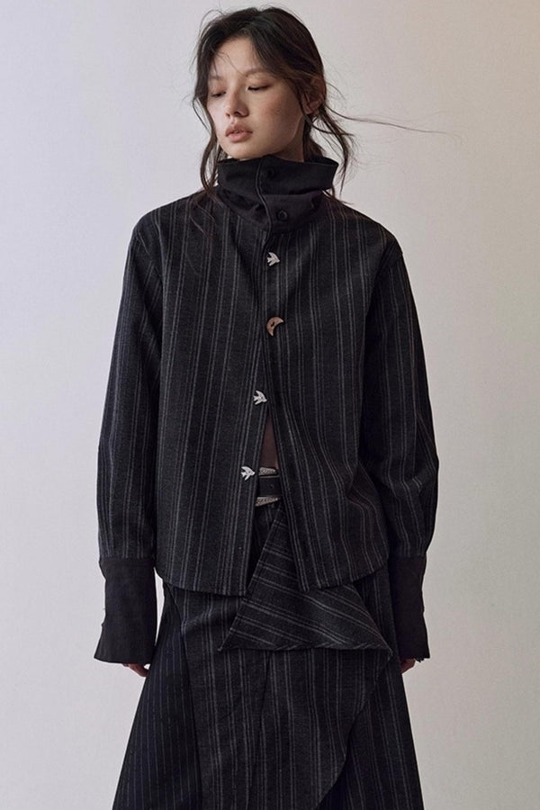 Deconstructed Skirt With Shirt Set-Up