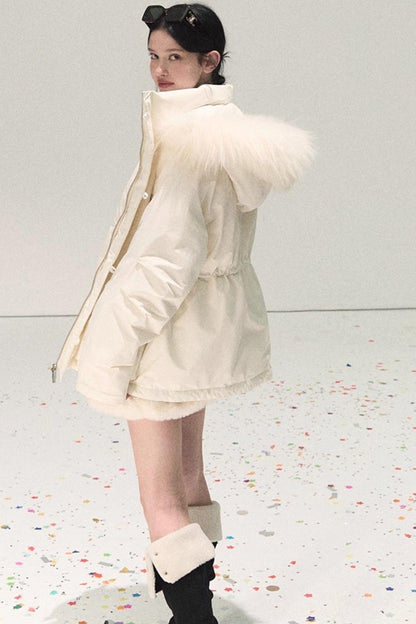 Snowfall Lace Knit Dress