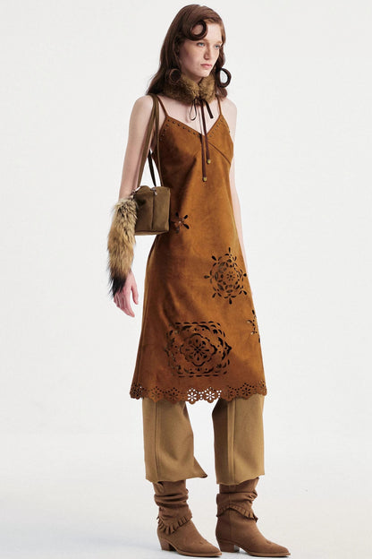 Gray Tapered Flared Pants