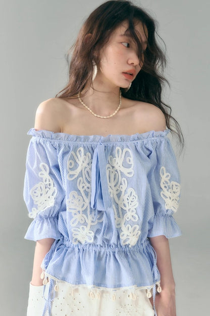 Bloom Embroidered Set-Up